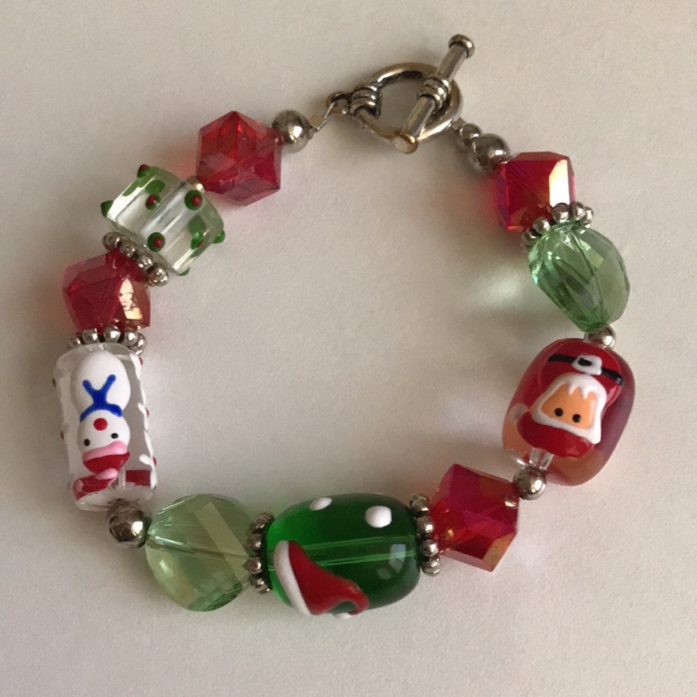Holiday Santa Bracelet